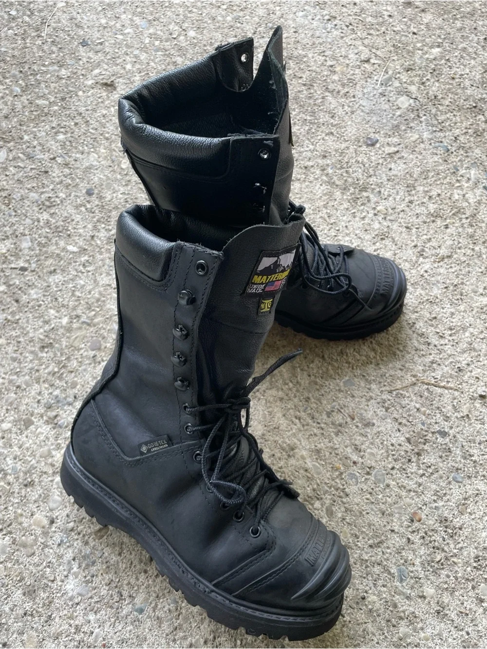 Matterhorn 12255 Steel Toe Boots USA Made  Men’s ASTM F2413-18 Size 7 M